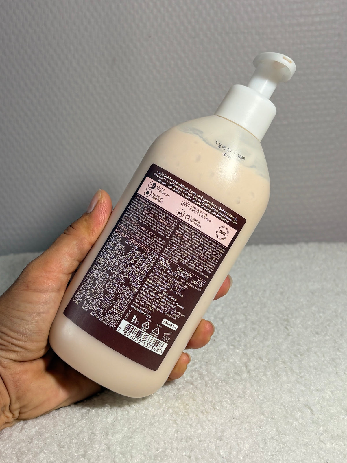 Cuide-Se Bem Crème Hydratante Corps Deleite Chocolatudo 400ml