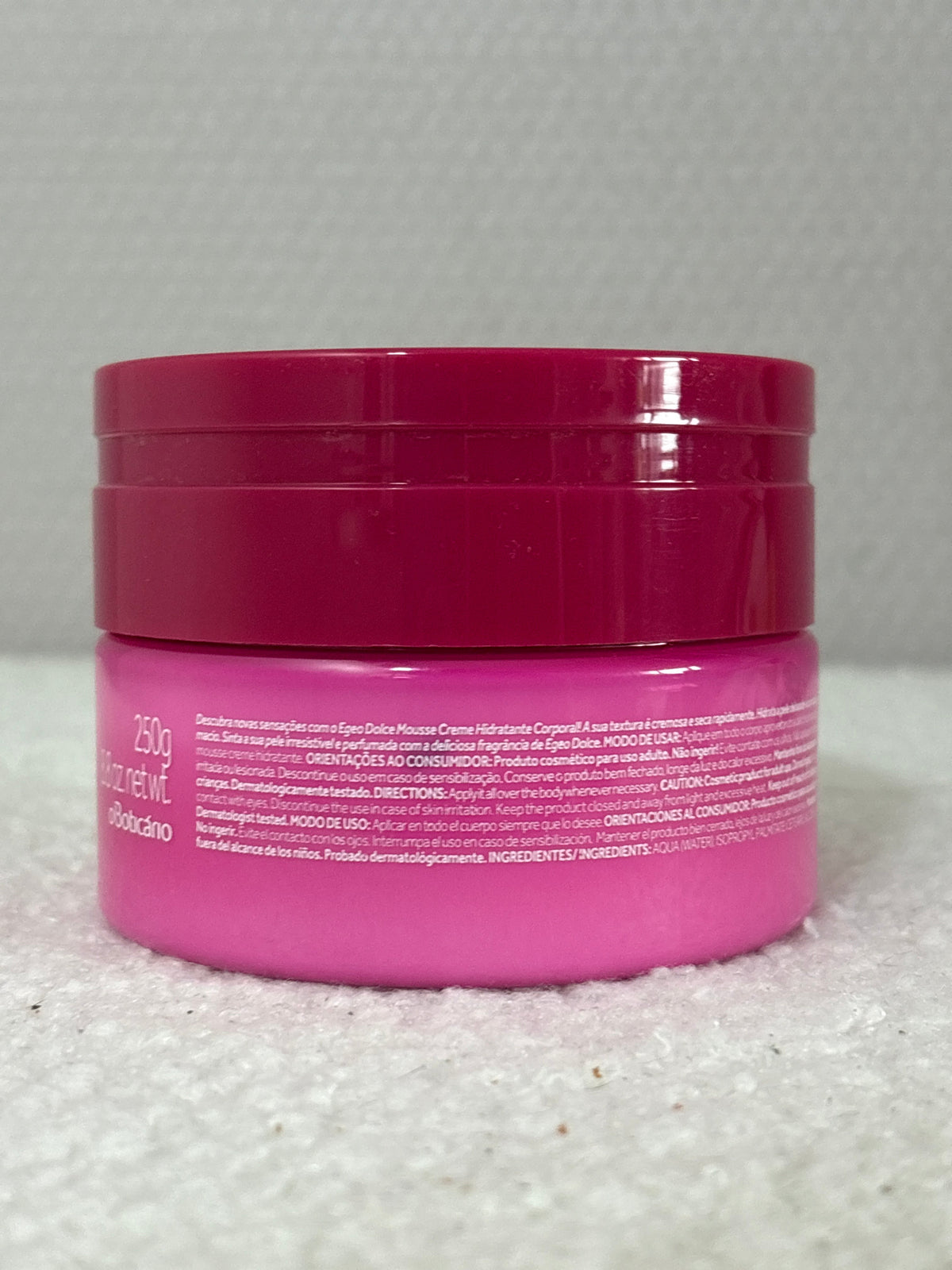 Mousse Crème Hydratante Corporelle Egeo Dolce 250g