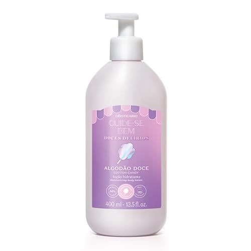 Cuide-Se Bem Algodão Doce – Loção Hidratante 400ml