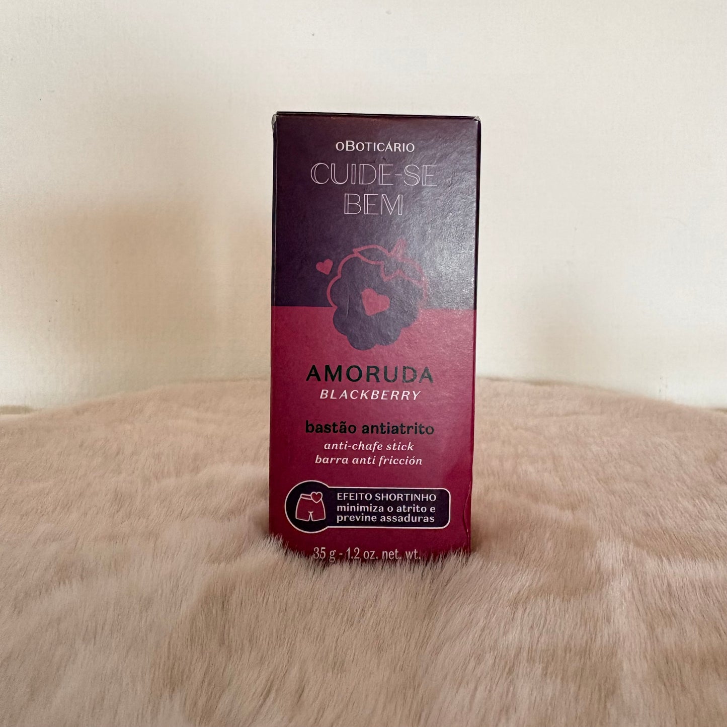 Baume anti-frottement Cuide-se Bem Amoruda Blackberry 35g