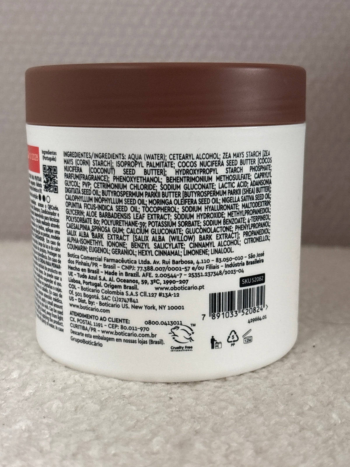 Crème à Coiffer Boucles Match Ciência das Curvas 450ml