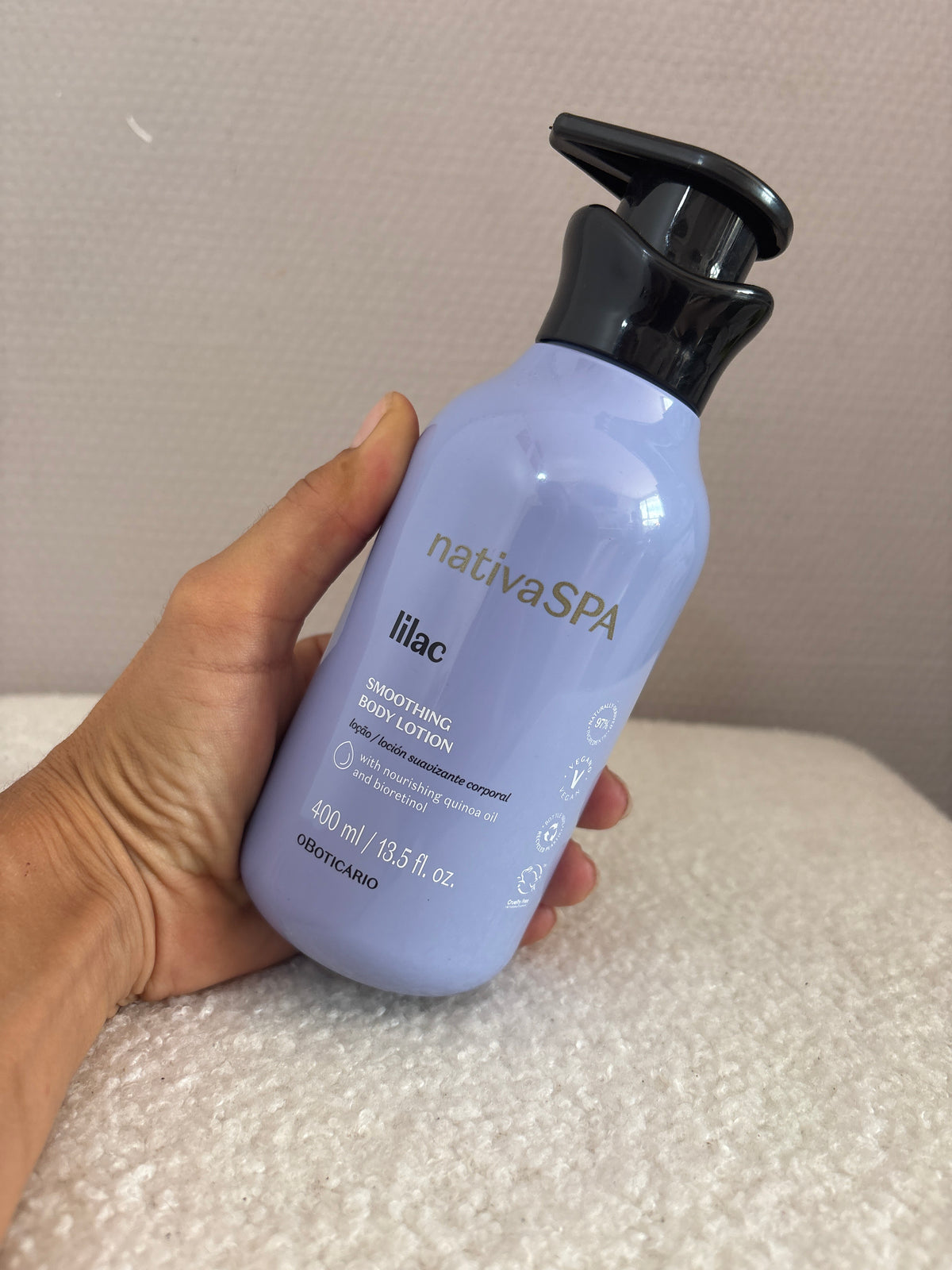 Nativa SPA Loção Hidratante Desodorante Corporal Lilac 400ml