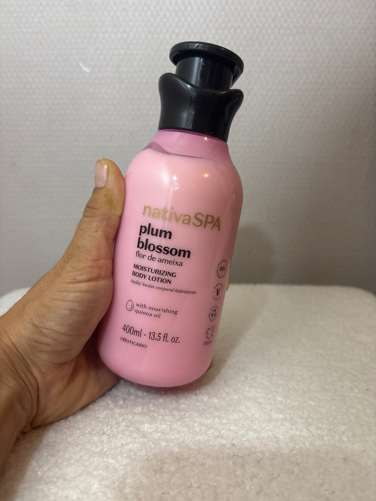 Nativa SPA Crème Hydratante Corps Fleur de Prune 400ml