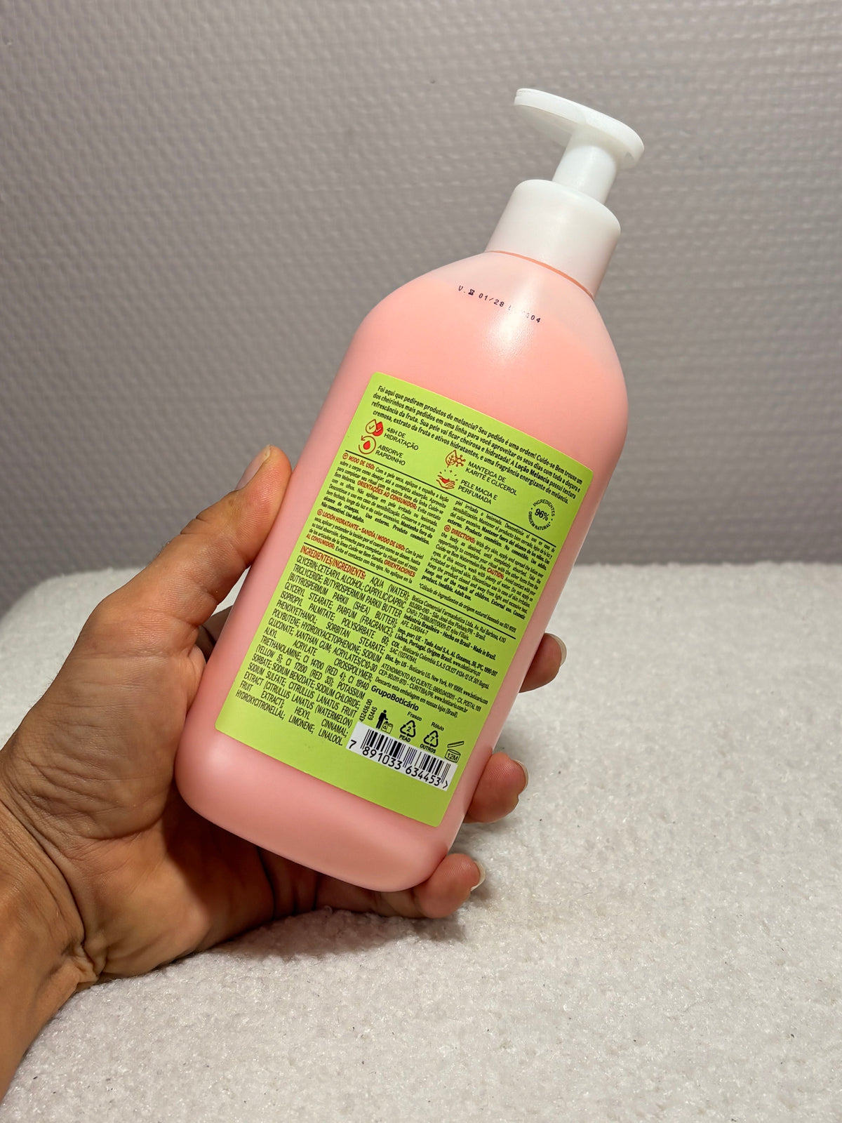Cuide-Se Bem Crème Hydratante Corps Pastèque 400ml