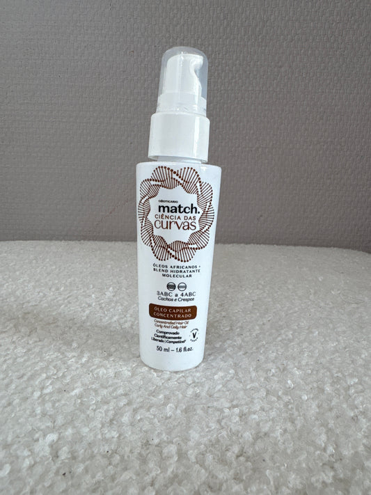 Konzentriertes Haaröl Match Ciência das Curvas 50ml