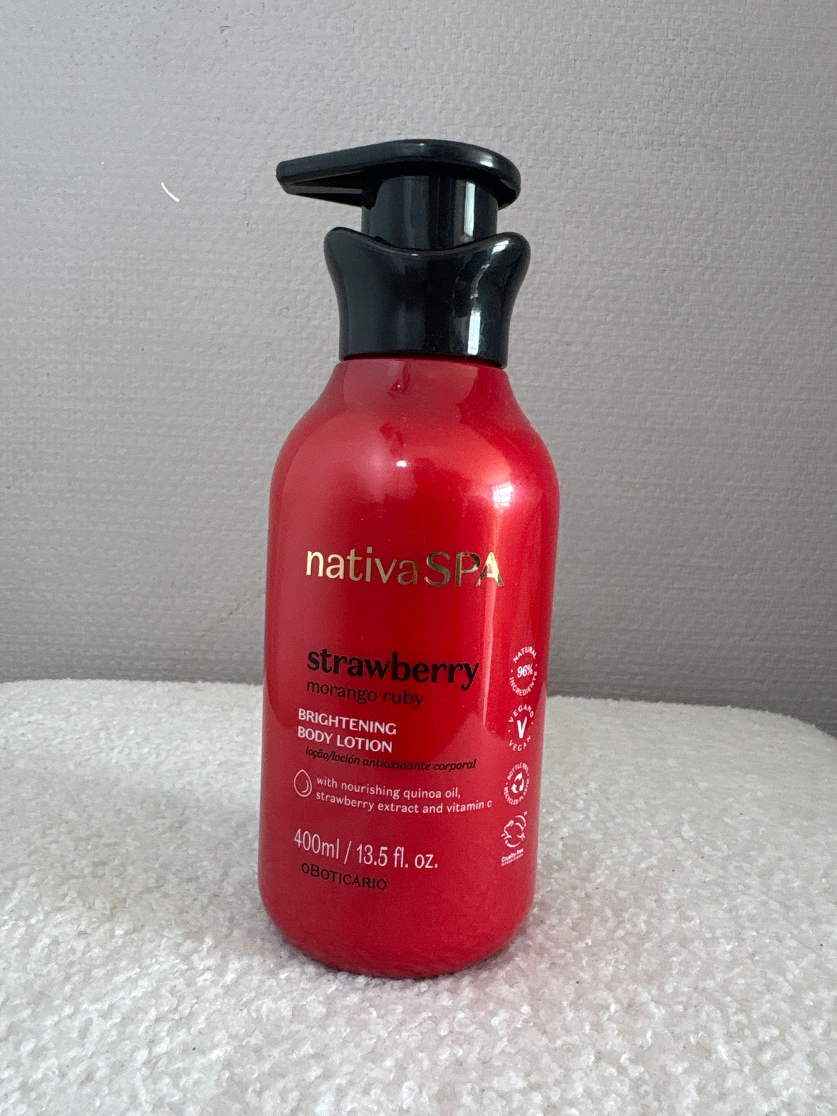 Nativa SPA Creme Hidratante Corporal Morango 400ml