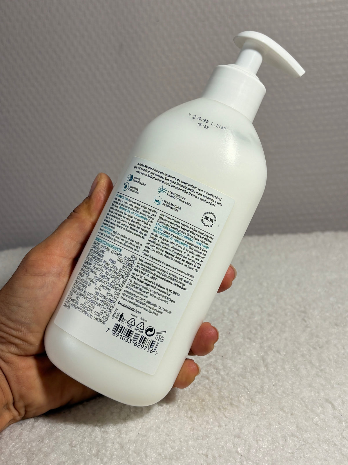 Cuide-Se Bem Nuvem – Lotion Hydratante Corps 400ml