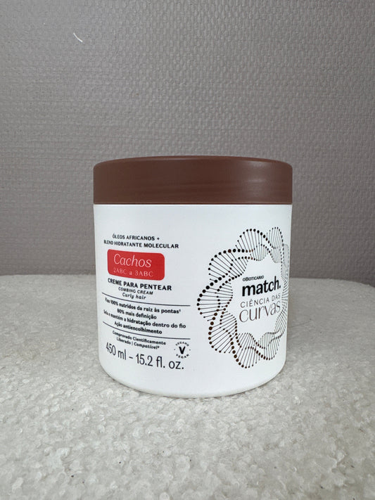 Crème à Coiffer Boucles Match Ciência das Curvas 450ml