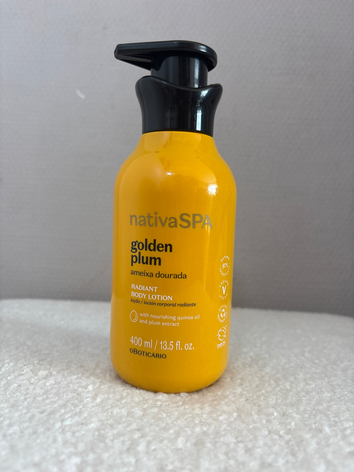 Nativa SPA Crème Hydratante Corps Prune Dorée 400ml