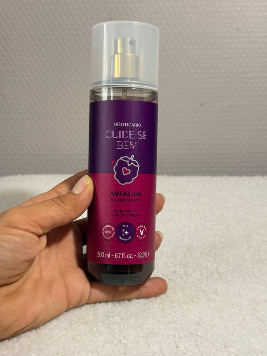 Cuide-se Bem Amoruda Blackberry Bodyspray