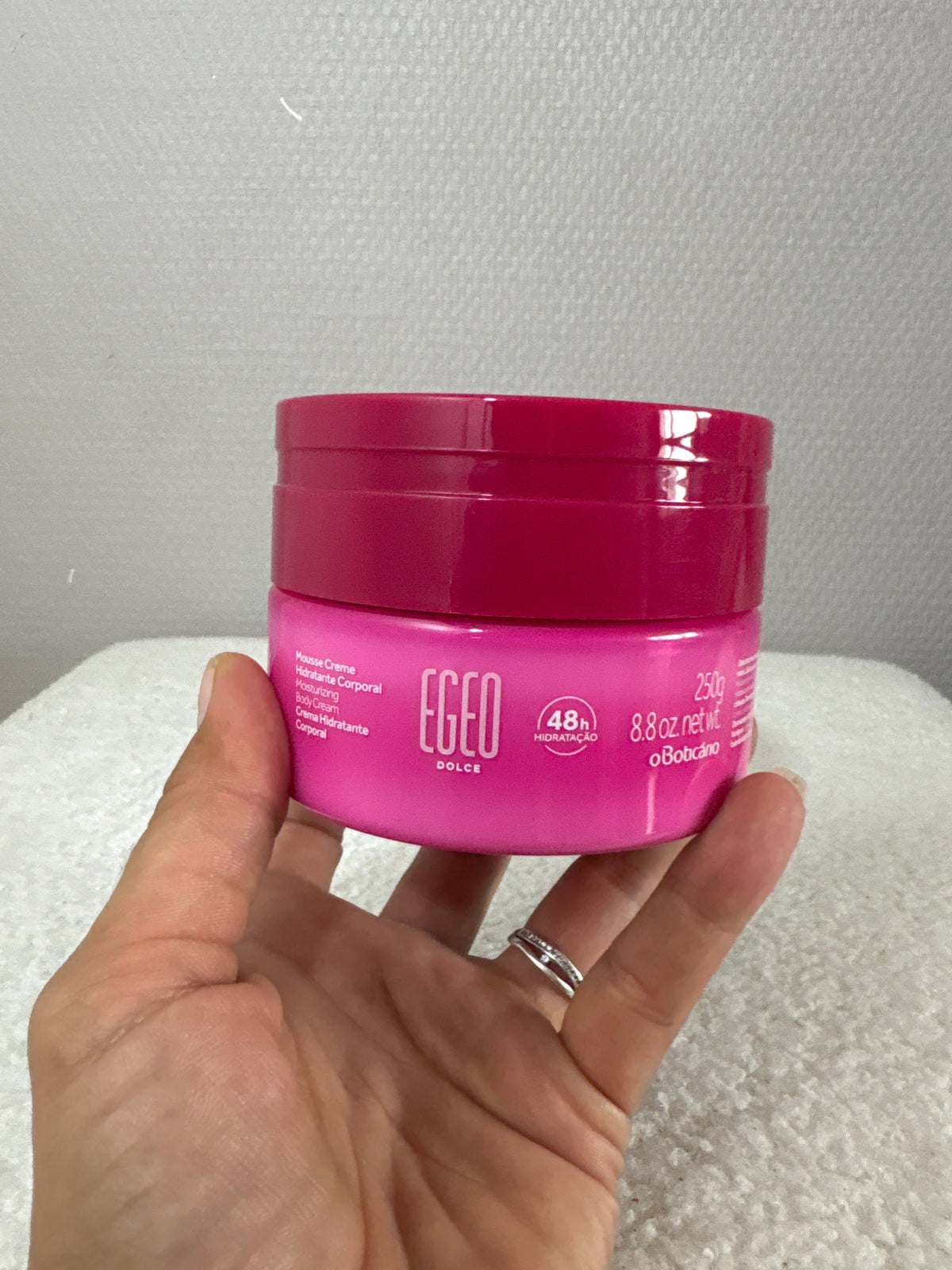 Mousse Crème Hydratante Corporelle Egeo Dolce 250g