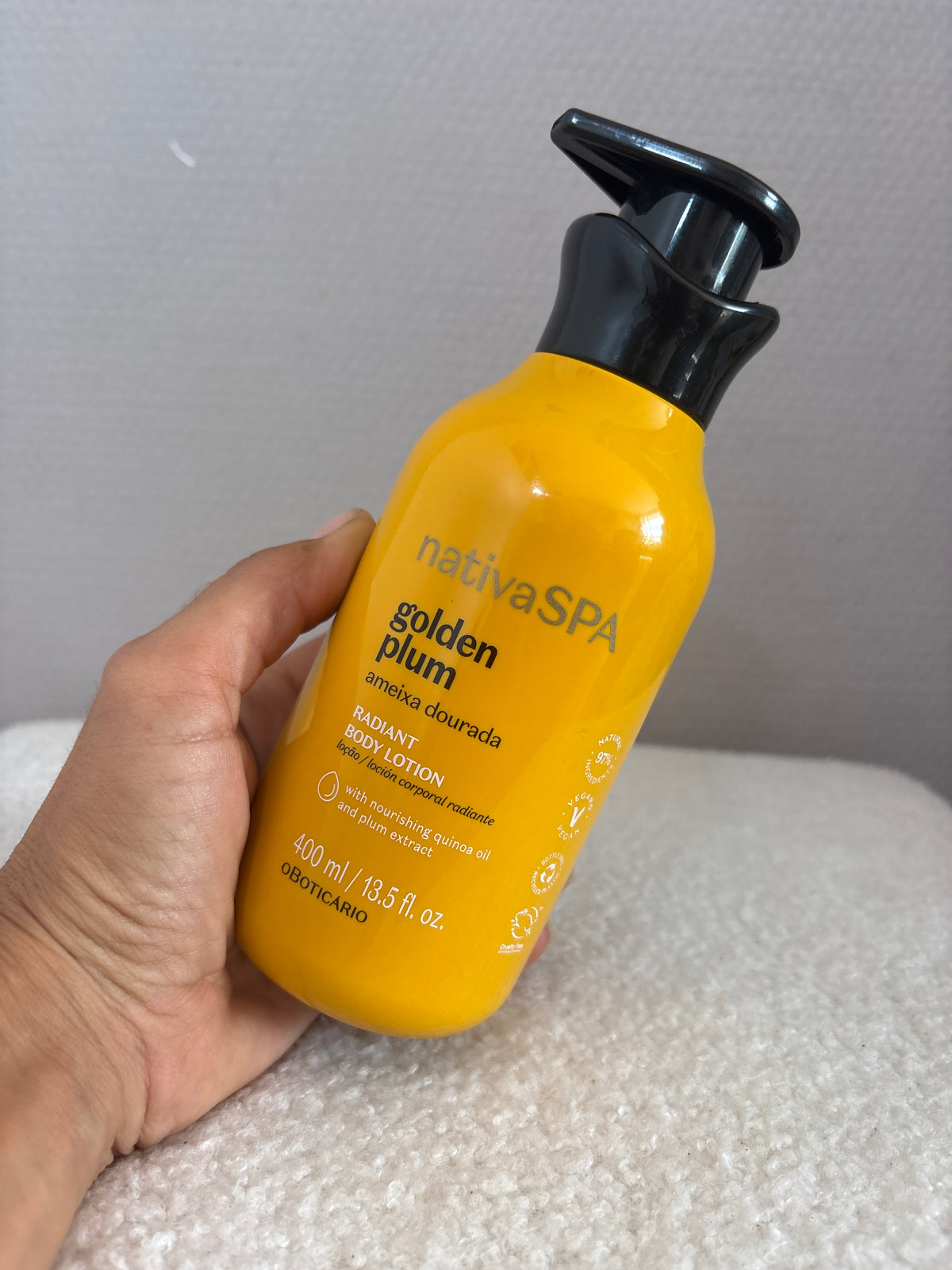 Nativa SPA Crème Hydratante Corps Prune Dorée 400ml