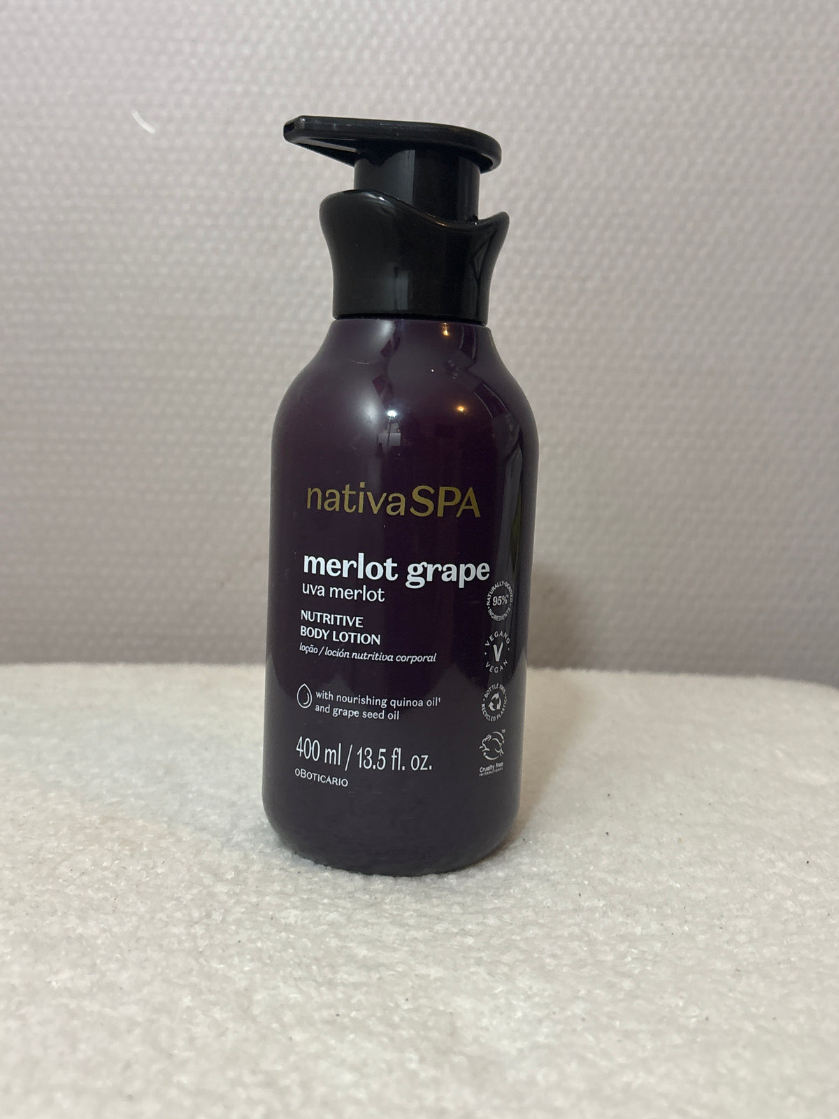 Nativa SPA Crème Hydratante Corps Uva Merlot 400ml