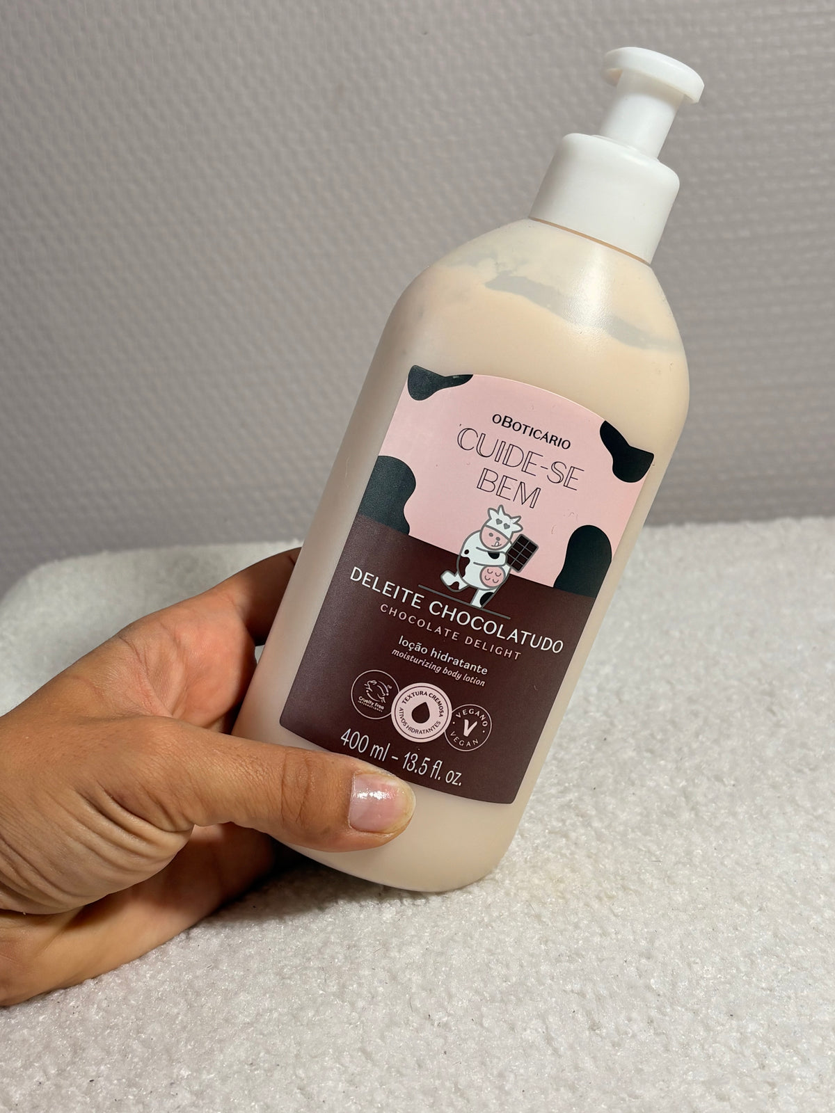 Cuide-Se Bem Crème Hydratante Corps Deleite Chocolatudo 400ml