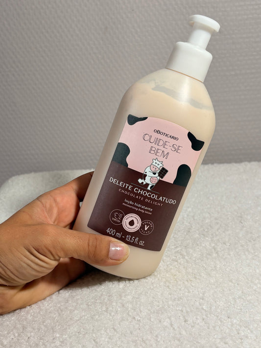 Cuide-Se Bem Crème Hydratante Corps Deleite Chocolatudo 400ml