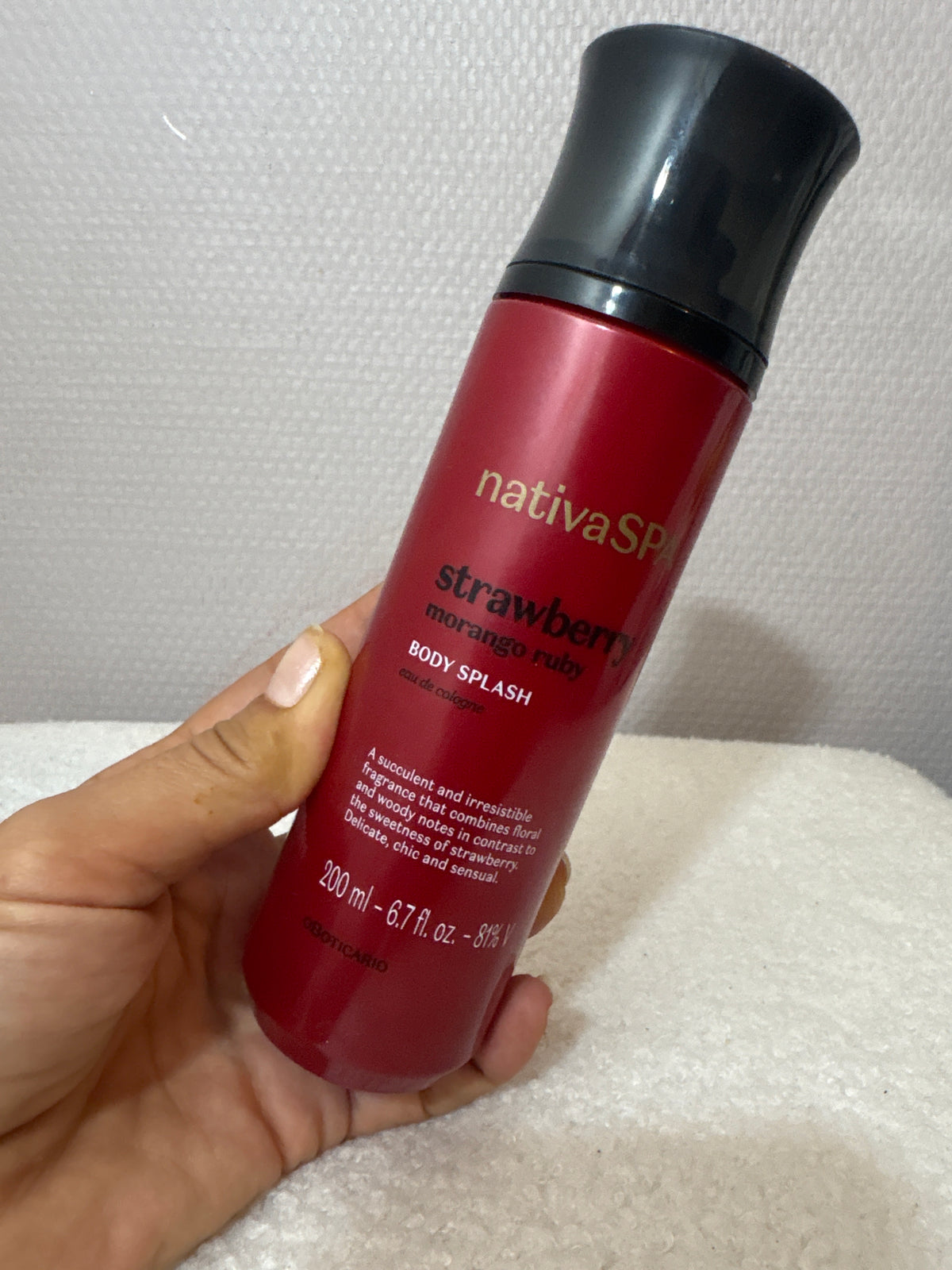 Nativa SPA Body Splash Fraise 200ml
