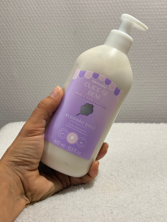 Cuide-Se Bem Zuckerwatte – Feuchtigkeitslotion 400ml