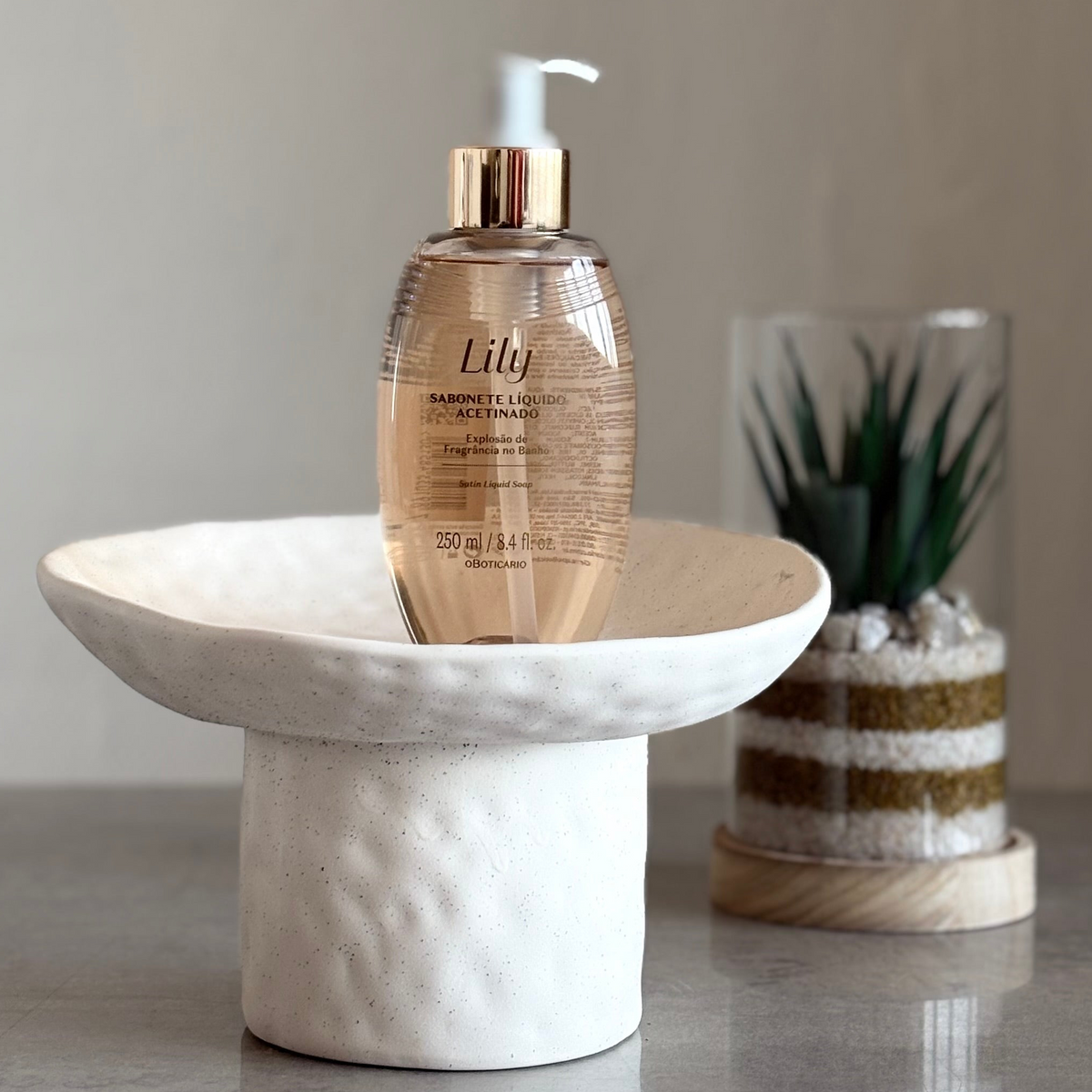 Savon Liquide Satiné Lily O Boticário 250ml