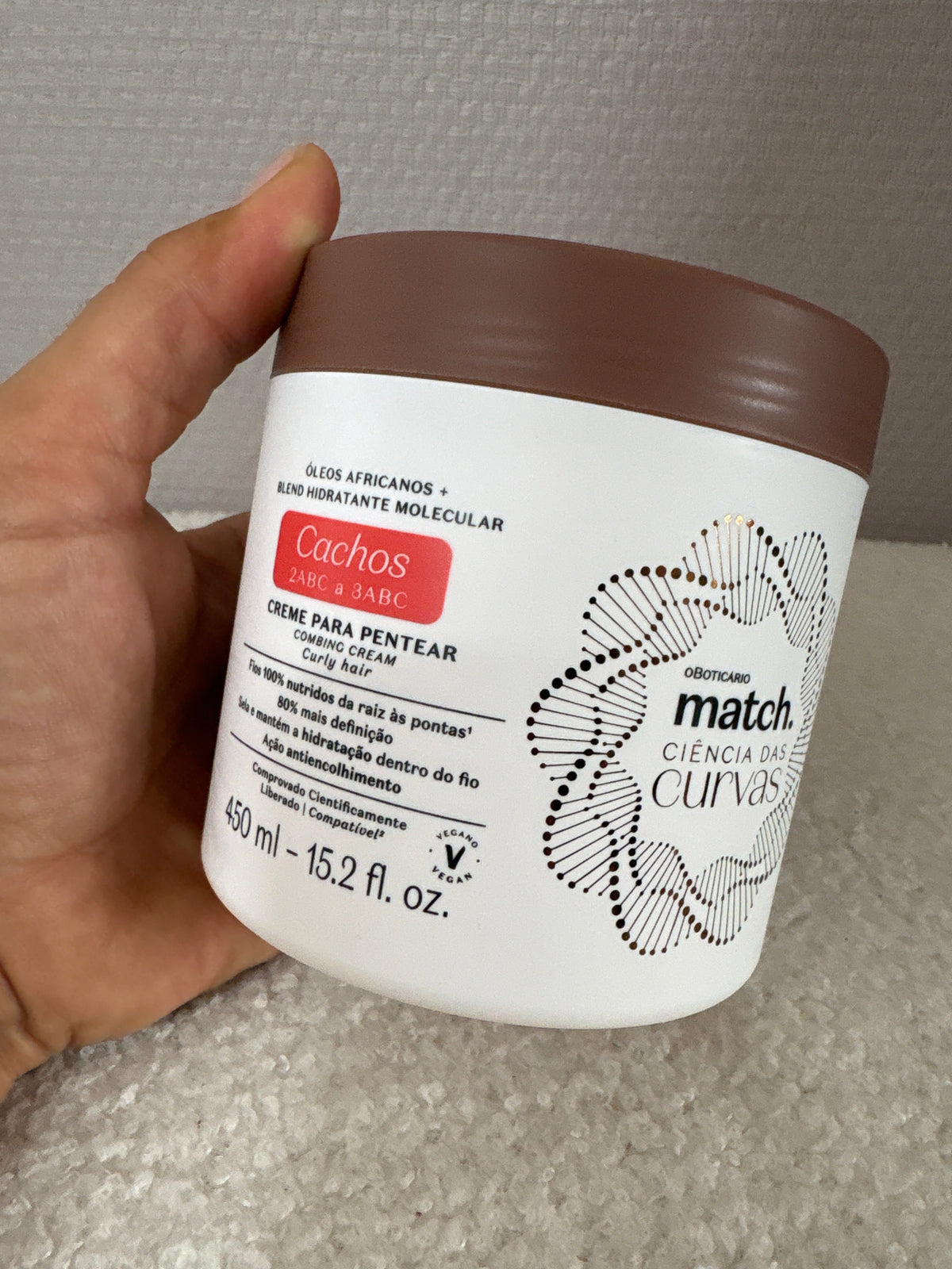 Crème à Coiffer Boucles Match Ciência das Curvas 450ml