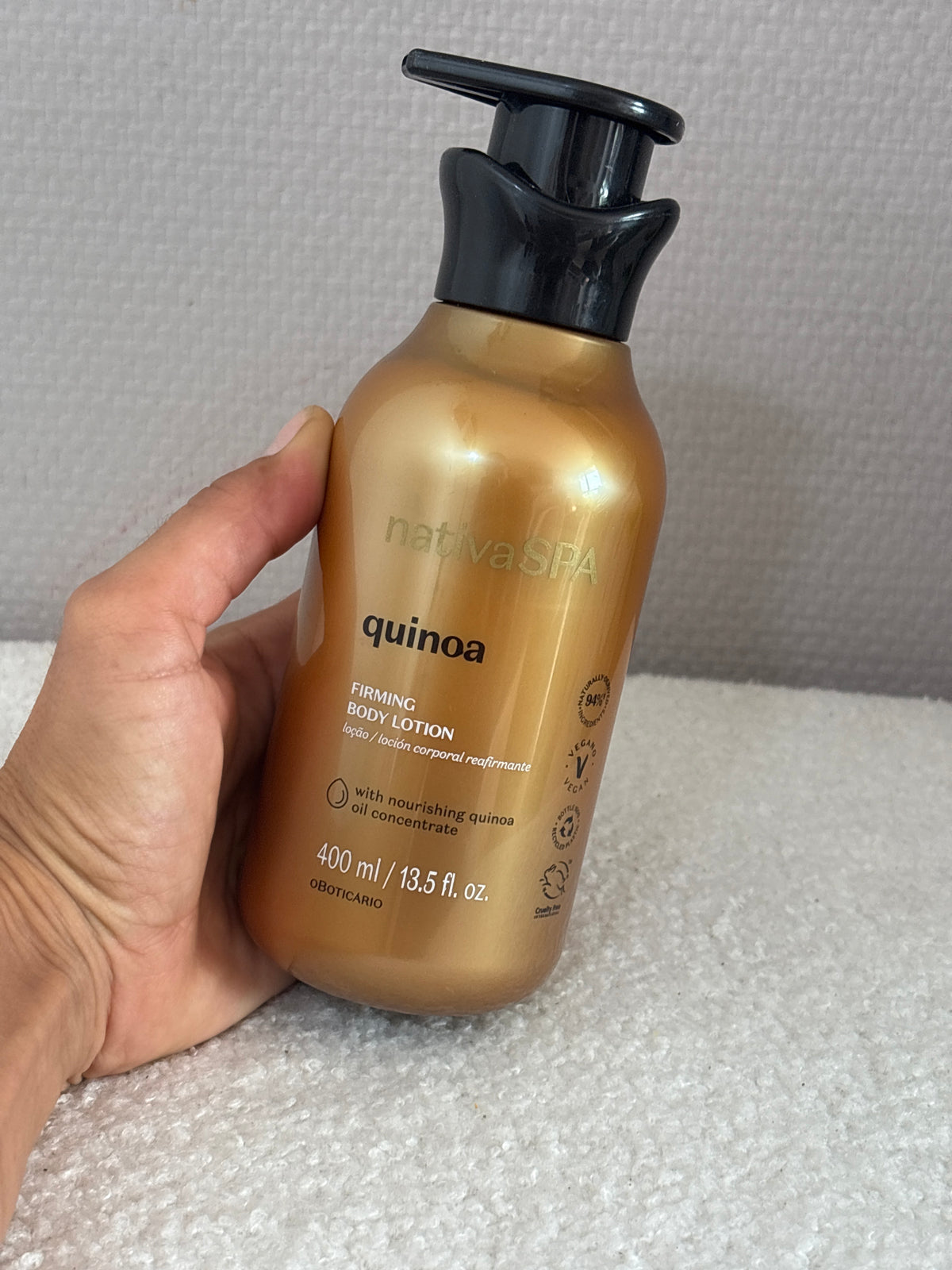 Nativa SPA Crème Hydratante Corps Quinoa 400ml