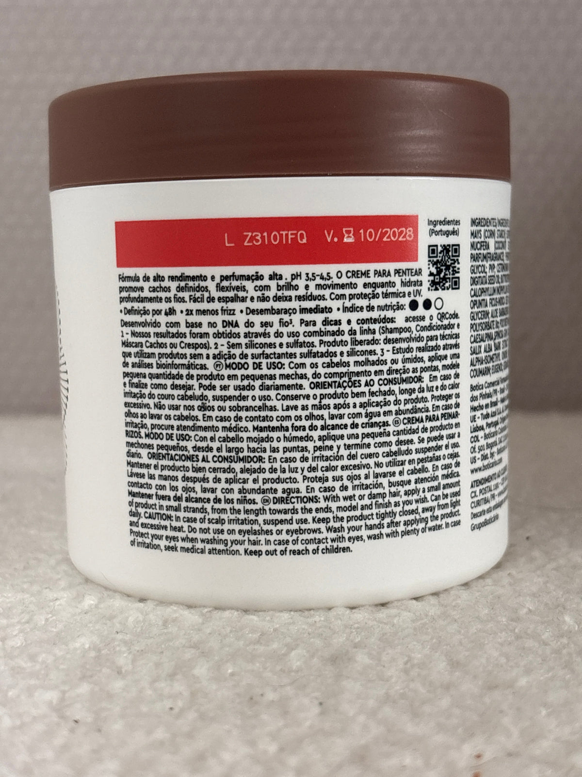 Crème à Coiffer Boucles Match Ciência das Curvas 450ml
