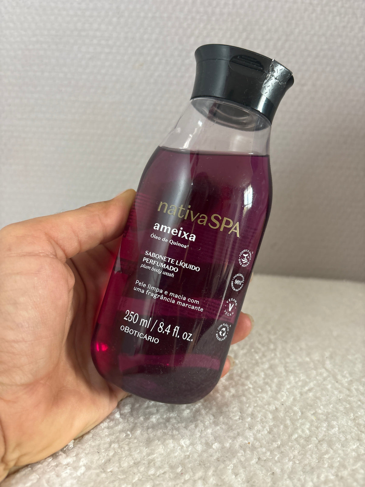 Gel douche parfumé Prune Nativa SPA 250ml