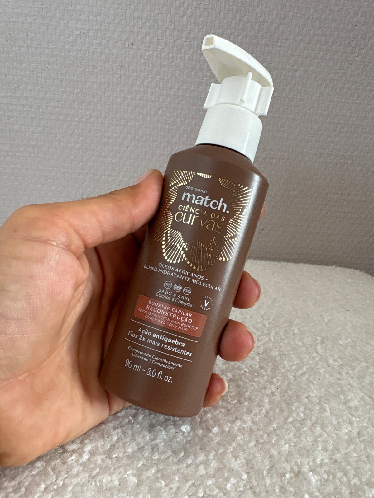 Booster Capillaire Reconstruction Match Ciência das Curvas 90ml