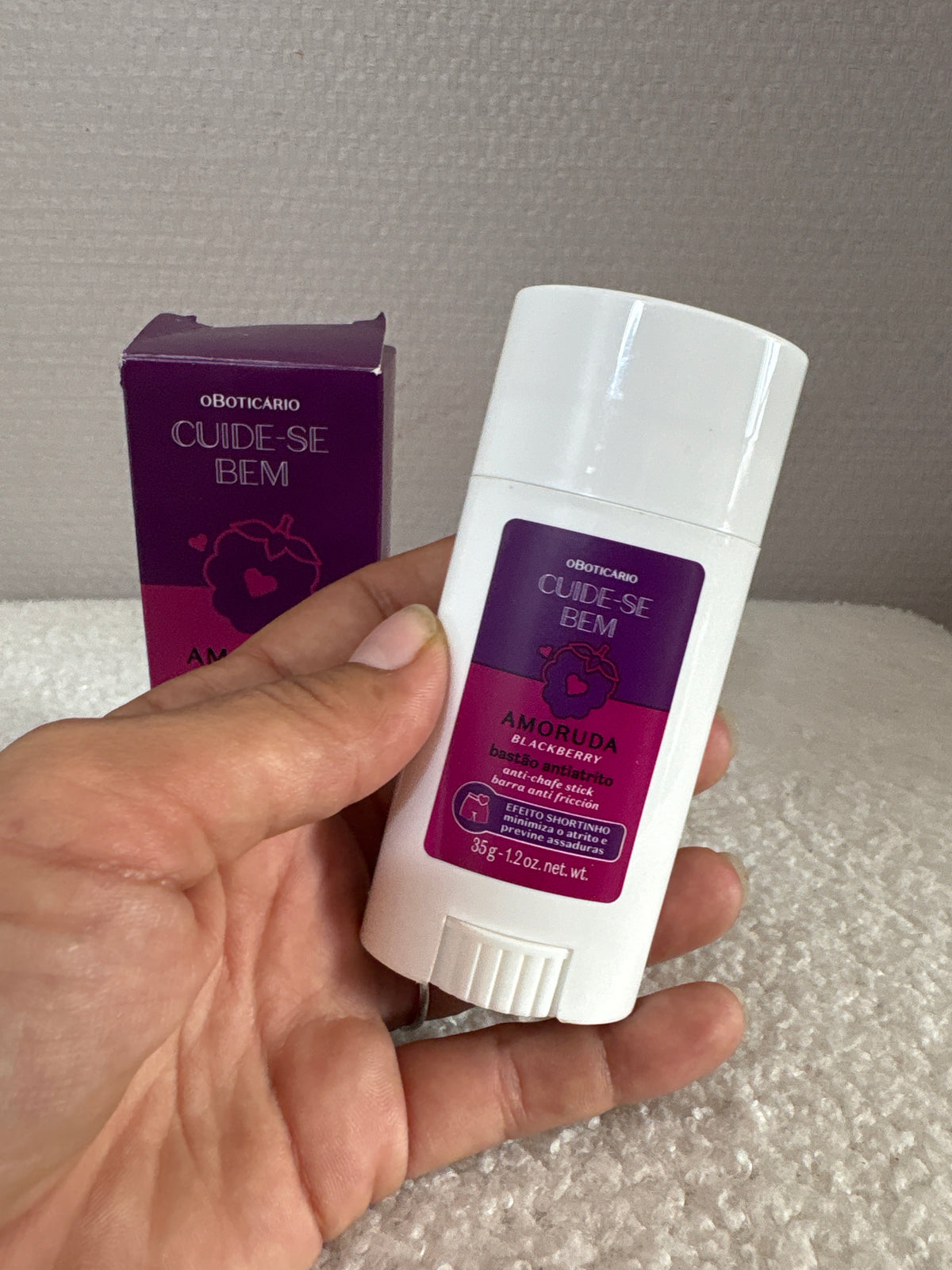 Bálsamo Antiatrito Cuide-se Bem Amorosa Amora 35g