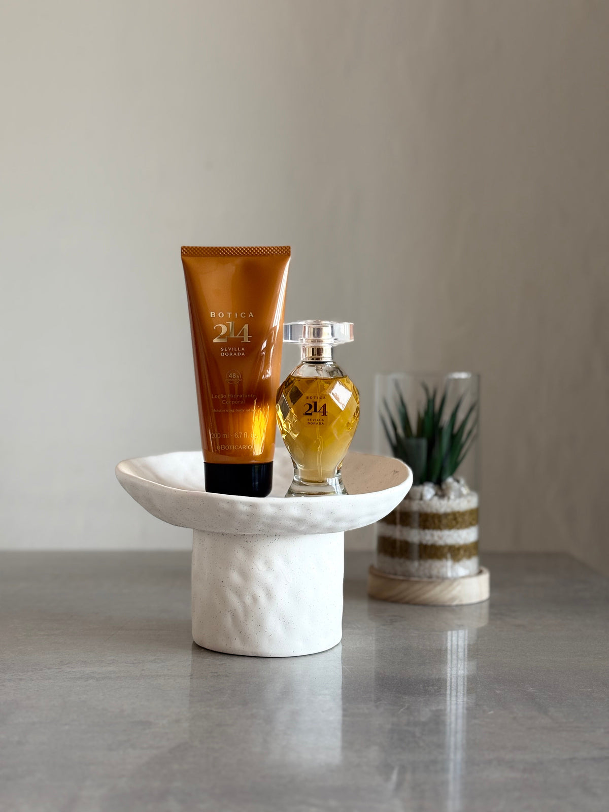 Botica 214 Brilho Dourado – Crème hydratante pour le corps O Boticário