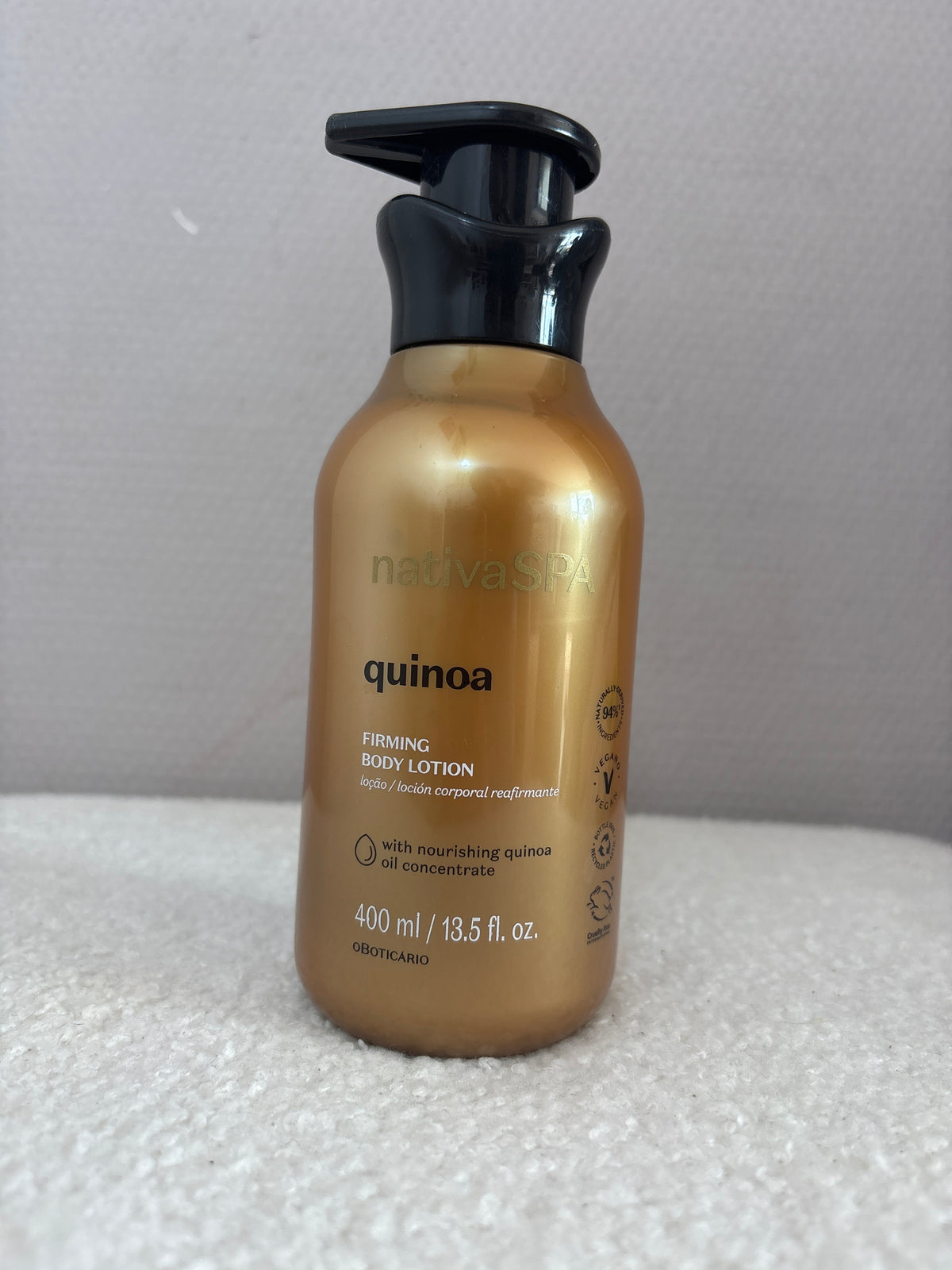 Nativa SPA Crème Hydratante Corps Quinoa 400ml