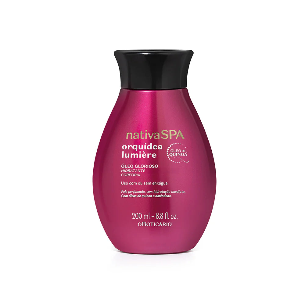 Huile de bain glorieuse Nativa SPA Orchidée Lumière 200ml